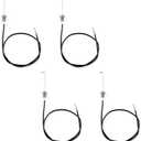 720-0697 Igniter Electrode Grill Replacement Parts for Grillmaster Ignitor Nexgrill 720-0670C Kenmore 122.16641900 720-0670A Grill Parts Ignition Ceramic Electrode Wire Grill Accessories 4 Pieces