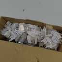 Christmas Lights Magnetic Clips, 100 Count Magnet Holiday Lights Clips, Shatterproof Magnetic Shingle and Gutter Clips for C7/E12, C9/E17, Rope Lights Metal Surface Roof Fence Railing Gates