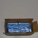 Toddler Ice Skates, Adjustable Double Blade Skates with Hook & Loop Straps for Kids Beginners, Convertible 2-in-1 Double & Single Runner for Winter Training Shoes (Blue)