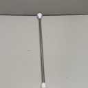 Twirling Baton Spinning Dance Baton Metal Gymnastics Parade Stick for Child in Majorette (White, 1 Pack)