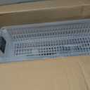 Kitchen Details Basket Shelf | 4 Tier | Slim | Great for Kitchen | Bathroom | Pantry | Bedroom | Closet | Home Organization | Clear