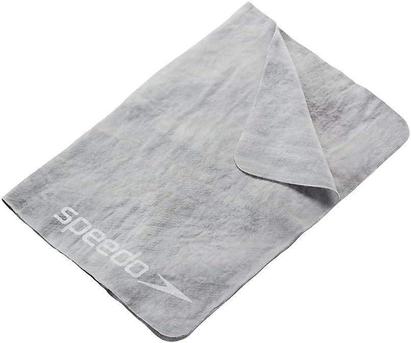 Speedo Unisex Absorbent Sports Towel (One Size, Charcoal)