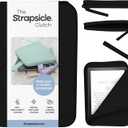 Strapsicle Silicone Clutch for Kindle & E-Readers Multi-Purpose Bag for Phone, Wallet & Keys Fits 6.87 Paperwhite 2024, 6 Kindles, Kobos, Nook Anti-Dust Coating - Black