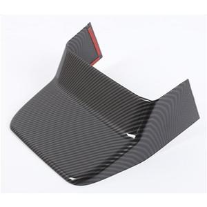 Vehicle Interior Decal Car Rear Air Vent Cover Anti-Kick Panel Trim Interior Accessories for Toyota Land Cruiser Prado 250 LC250 2024 2025(Carbon Fiber,Lower)