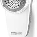 Conair Fabric Shaver and Lint Remover, Rechargeable Portable Fabric Shaver, White