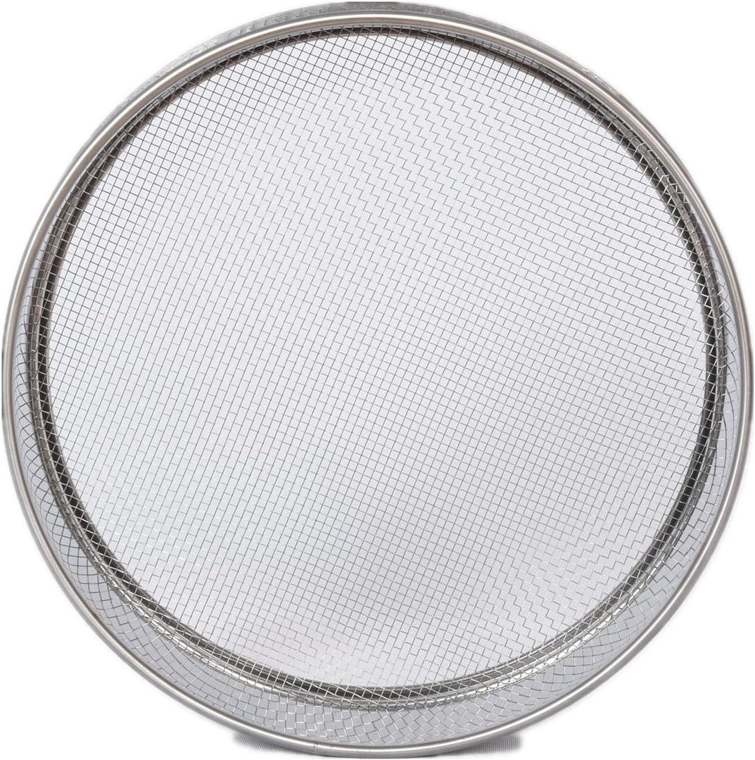 Soil Sifter 12" (1/4Mesh Screen)-Sieve for Sand Rocks Dirt Compost