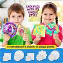 Dan&Darci Paint Spin Art Machine Kit for Kids - Gifts for Girls - Arts & Crafts for Boys, Girls - Art Craft Set for 6-9 Year Old Boy - Painting Spinner Toys - Birthday Gift Ideas for Ages 6-12