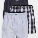 Calvin Klein Men's Underwear Cotton Classics 3-pack Woven Boxer (M)