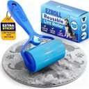PetLovers EzRoll Reusable Lint Roller  Sticky for Life & MultiPurpose Pet Hair, Dust, & Lint Remover for Clothing, Upholstery, & Cars  Sustainable, Washable & Efficient