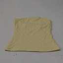 SUUKSESS Women Sexy Tube Top Summer Y2K Going Out Double Lined Basic Tank Top (Medium, Pale Yellow)