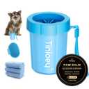 Dog Paw Cleaner for Small Dogs, Dog Paw Washer, Muddy Paw Cleaner, Pet Foot Cleaner, Dog Paw Protector Kit (Blue)