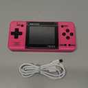 Handheld Game for Kids -Preloaded 220 Retro Video Games, Portable Gaming Player with Rechargeable Battery 3.0" LCD Screen, Mini Arcade Electronic Toy Gifts for Boys Girls (Red)