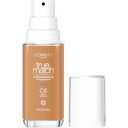 L'Oreal Paris True Match Super-Blendable Foundation, Medium Coverage Liquid Foundation Makeup, C6, Medium, 1 Fl Oz