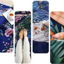 Living Room Rug 5x7 Rug Machine Washable Floral Peacock Area Rug Non Slip Floral Animal Vintage Low Pile Large Rug for Living Room, Bedroom, Farmhouse, Dining Room, Kids Playroom (Cobalt blue)