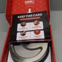 CROKit Extra-Large Insulated Food Bowl  Stainless Steel Thermal Lunch Container for Hot or Cold Meals, Keeps Warm Food Warm for Hours - Leak-Resistant Portable Bowl for Work, Travel & Outdoor Use