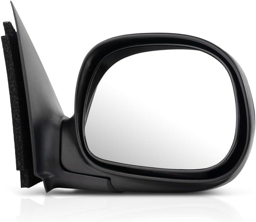 For Ford F-150 1997 1998 1999 2000 2001 2002 Door Mirror Passenger Side | Manual | Non-Heated | Paint To Match | Replacement For F85Z17682BAA | XL1Z17D742AAA | FO1321178 | FO1321134