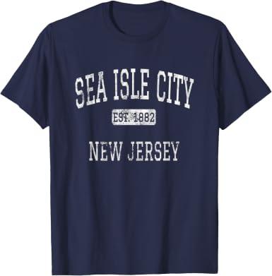 Sea Isle City New Jersey NJ Vintage T-Shirt, XXL