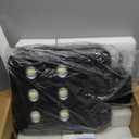 Ofuray Of-5000W Solar Street Lights Outdoor,6500K Commercial Dusk to Dawn Flood Light with Motion Sensor, IP67 Waterproof 60LED High Power Security Lighting for Parking Lot,Yard (Cool-White)