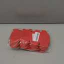 COTOPHER 100Pcs Laser Cut Favor Boxes, 2x2x2.75in Small Gift Boxes for Presents, Party Wedding Favors Boxes with Ribbon, Mini Candy Boxes for Event Bridal Shower Anniversary Birthday Christmas, Red