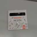 TWOHANDS Felt Tip Pens Fine Point Marker Pens,Black Fineliners,Medium Point(0.7mm),Journaling, Note Taking,Writing Markers,Fast Dry,12 count, 22011