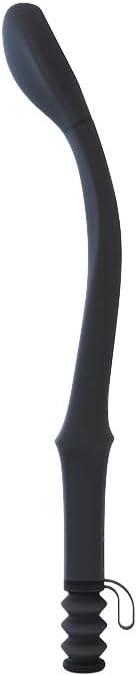 Toilet Aid Tools, Comfort Silicone Bottom Buddy Wiping Aid with Hanging Ring, Toilet Assistance for Elderly, Bedridden, Pregnancy, Handicap (Black)