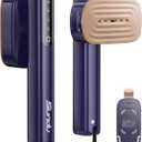 Steamer for Clothes,1200W Powerful Portable Steamer Iron, 15s Fast Heat-up, 100ml Tank, 20 Min Continuous Steam, Wrinkle Remover for Travel, Home, Office (Blue)