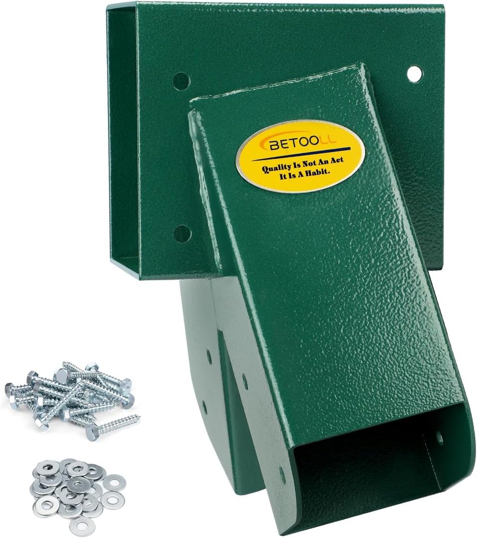 BETOOLL A-Frame 1pcs Bracket Swing Set Bracket for Heavy Duty Swing Set  Includes Mounting Hardware, Ideal for Indoor and Outdoor Playgrounds (1 Bracket-Green)