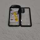 Lanhiem for Samsung Galaxy S20 Case (Not for Plus or Ultra), IP68 Waterproof Dustproof Case with Built-in Screen Protector, Heavy Duty Full Body Protective Cover for Galaxy S20 5G, Black/Clear