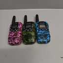 San Join Walkie Talkies for Kids 3 Miles Long Range, 22 Channels Walkie Talkie with Clear Sound, Outdoor Camping Toys for Boys and Girls Age 6-8, Stocking Stuffers for Kids Girls Boys 8-12