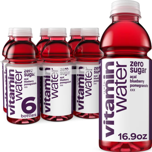 Vitaminwater Zero Sugar Rise Flavored+ Other Natural Flavors Water Beverage, 20 Fl Oz Bottles, 12 Pack, BB Date 02/2026