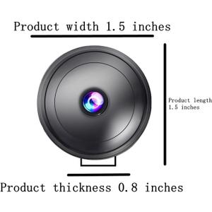 Hidden Camera with Video Cameras Home Indoor Use Cam Night Vision Motion Detection Baby Monitor Wireless Outdoor Nanny