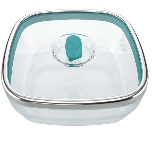Glass Container 
Airtight Square Glass Food Container 