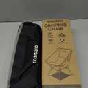 Oragati Lightweight Camping Chair, Portable Folding Chair for Camp, Backpacking, Beach, Hiking, Outdoors, Picnics, Black