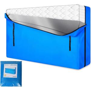 MorTime Mattress Bags for Moving and Storage, Zippered Mattress Storage Bag with 8 Strong Carrying Handles, Reusable Mattress Protector Cover Moving Supplies (Twin)