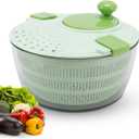 Salad Spinner Large 3.6 Qt, Lettuce Rotator with Secure Lid Lock and Rotated Handle, Fruits Rotator Dryer Vegetable Washing Dryer for Greens, Herbs, Berries, Fruits, No BPA