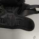 rabbitgoo Cat Harness and Leash for Walking, Escape Proof Soft Adjustable Vest Harnesses for Cats, Easy Control Breathable Reflective Strips Jacket, Black, M