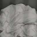 Amazon Basics Lightweight Pleated Bed Skirt, King, Bright White, Solid