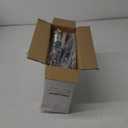 SUT 150Pcs Silver Plastic Silverware, Silver Disposable Cutlery, Heavy Duty Disposable Silverware, Plastic Utensils Include 50 Plastic Forks, 50 Plastic Spoons, 50 Plastic Knives