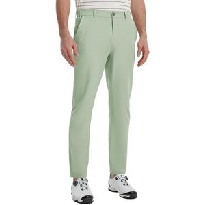 M MAELREG Golf Pants Men Lightweight with 5 Pockets - 30"/32"/34" Stretch Water-Resistant Casual Flat Front Mens Dress Pants, Size 38x30