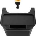 Upgrade Tesla Model Y Silicone Trash CanRear Center Console Organizer & Backseat Storage Box,Car Garbage Can Bin for 2020-2025 Tesla Model Y Accessories