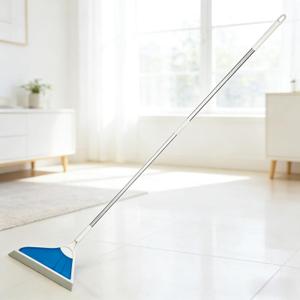 Lightweight Silicone Broom Squeegee Pet Hair Remover Telescopic All Surface Indoor Cleaning Tool
