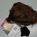 TISHINING Short Mixed Brown Curly Wigs for Women Layered Red Brown Pixie Cut Wig with Bangs Heat Synthetic Short Hair Wigs for White Women Natural Looking Daily Party Wig