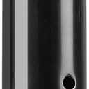 Pole Extension for Pole Dancing 45mm - 125/250/500mm Dancing Pole Extension, Easy to Install, Smooth Connection Chrome Extension for Dance Pole (Black)