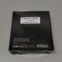 CD Player Portable, Rechargeable Portable CD Player with Dual Speakers and Anti Skip,CD,USB,AUX,LCD Display,Backlit Button,5 EQ,A-B Repeat,10 Speeds for Home Car Fabric, Black