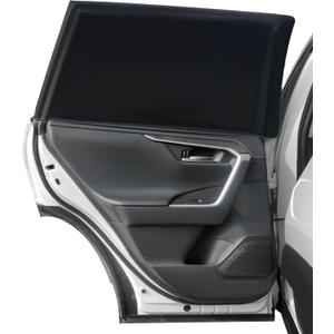 Car Window Shades, 2 Pack Side Car Window Sun Shades for Camping, UV Protection Breathable Mesh Baby Window Covers, Window Screen for Car, Truck, SUV, Protect Privacy for Kids, Family (39.8"x18.9")