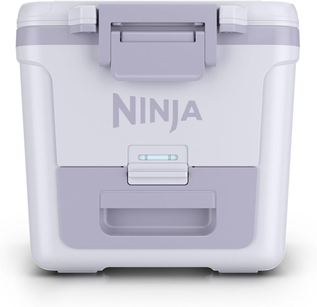 Ninja | FrostVault 30QT Cooler with Wheels | Insulated with Temp Dry Storage Drawer | Keeps Ice Cold for Days | for the Beach, Camping, Picnics & More | Mourning Dove | FB230DV