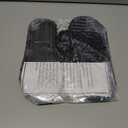 ZOORON Women's Cozy Slippers Crossbands & Memory Foam - Soft Plush Lined Non-Slip Indoor Outdoor Open Toe Shoes Trendy Gift (Black), One Size