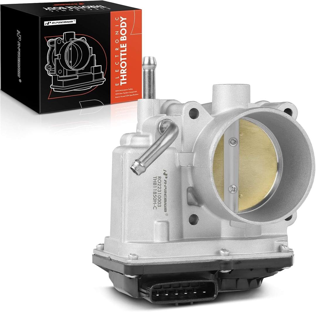 A-Premium Throttle Body Assembly with TPS Sensor Compatible with Subaru Crosstrek 2016-2017, Forester 2011-2018, Impreza, Legacy, Outback, XV Crosstrek, 2.0L 2.5L, Replace# 16112AA38