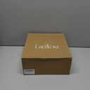 Faux Suede Platform Fuzzy Snow Boots Round Toe Hippy Winter Boots Slip On Knee High Chunky Heel Fur Tall Boots for Women (7, Chestnut Mid)