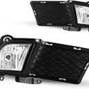 Fog Lights compatible for Kia Forte Sedan 2010 2011 2012 Driver Passenger Replacement Lamps Assembly